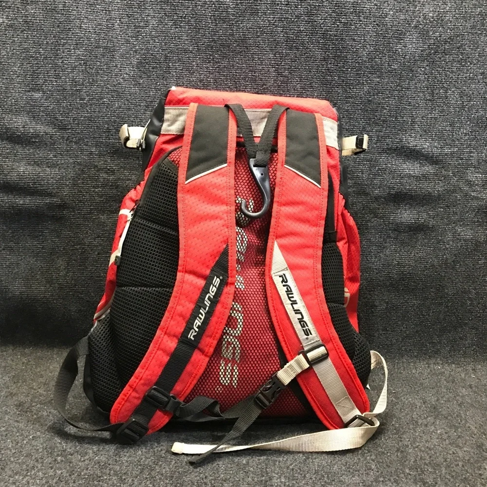 Rawlings BBBR25 Dual Batpack Baseball‎ / Softball Gear Bag Backpack Travel Bag